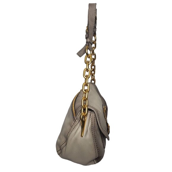 Prada Vintage 100% Authentic Shoulder Bag Beige Excellent Condition - Picture 12 of 13